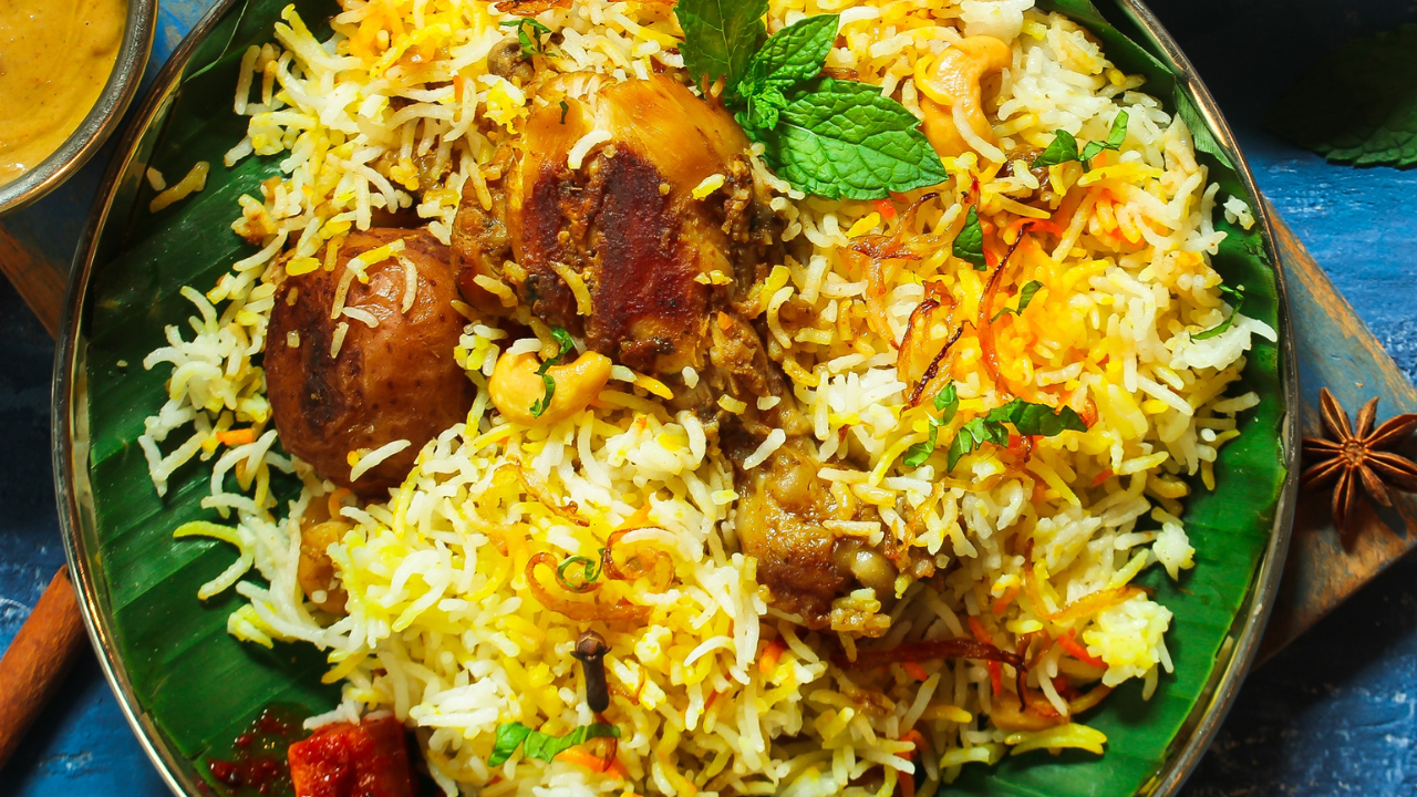 Biryani, most delicious halal food, 